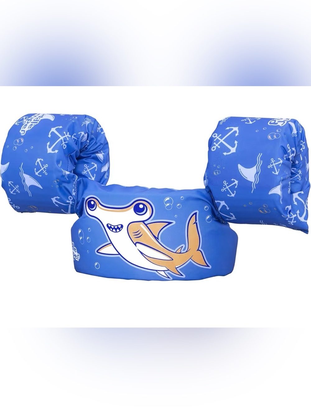 NWT Puddle Jumper Child Swim Vest Shark Blue
